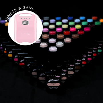 60 Gel Polish + Lamp Bundle — Pink