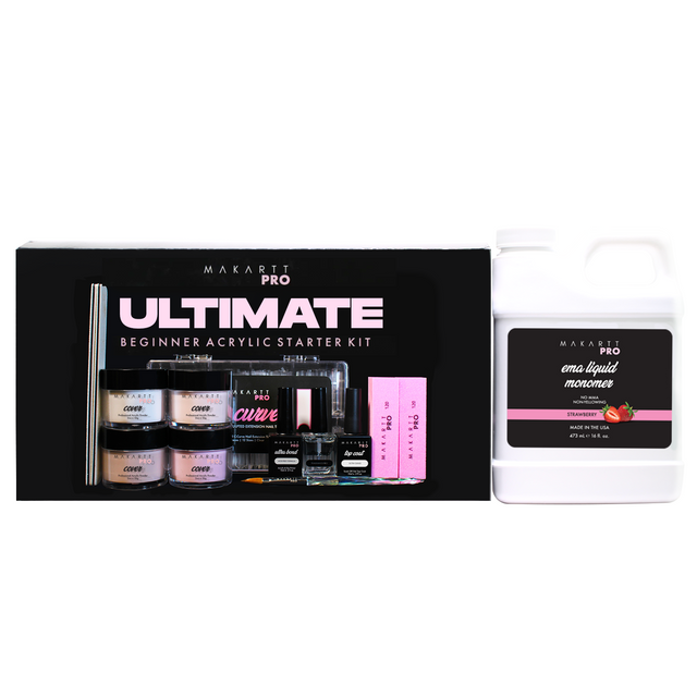 Ultimate Acrylic Starter Kit Bundle — With Strawberry Monomer