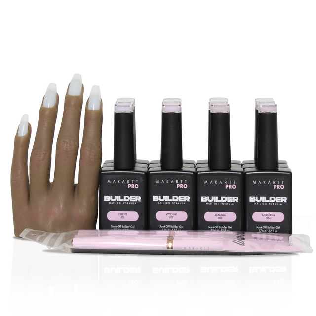 Builder Gel Starter Bundle — With Dark Hand