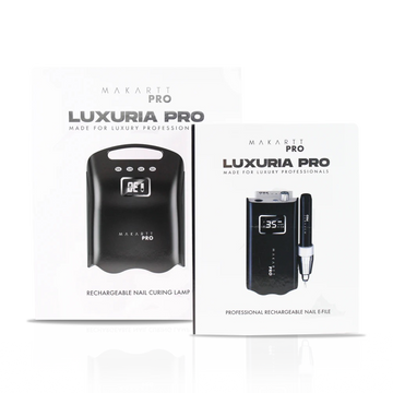LuxuriaPro Drill & Lamp Bundle — Black