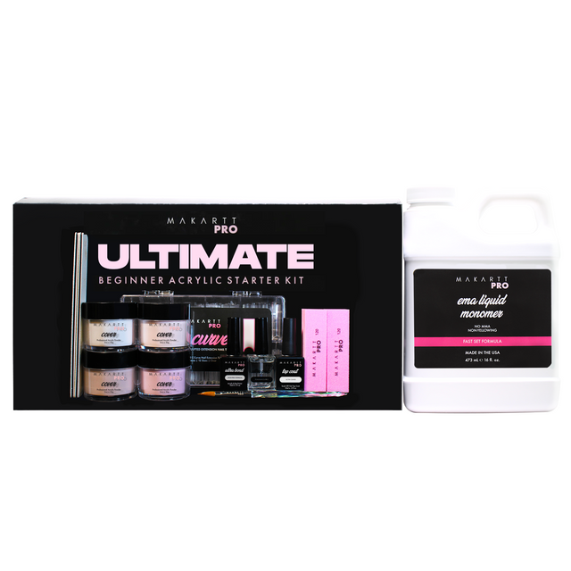 Ultimate Acrylic Starter Kit Bundle — With Fast Set Monomer