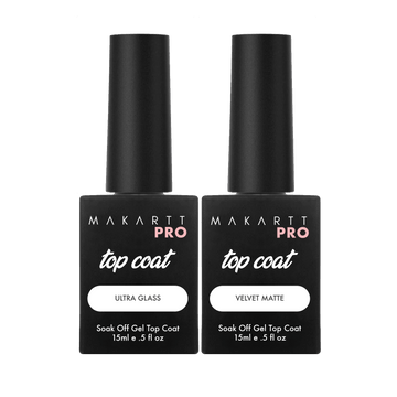 Top & Base Coat Set — Glossy & Matte Top Coat