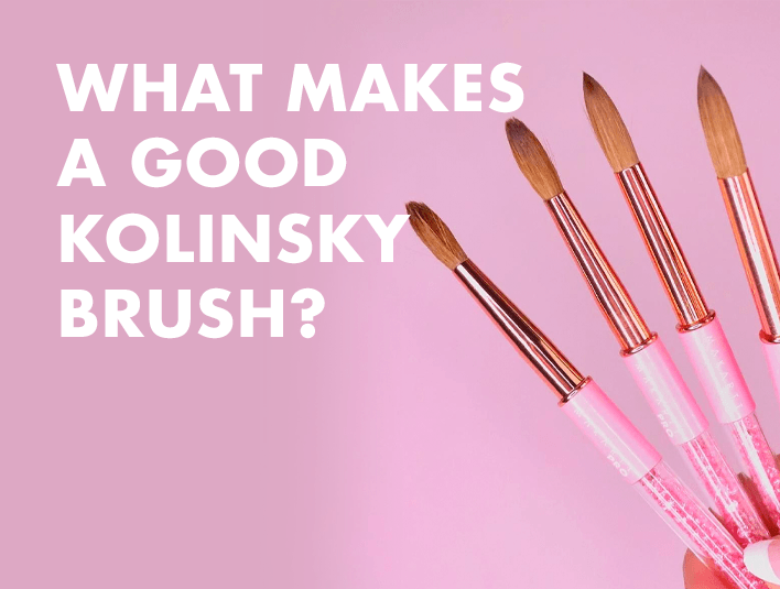 What makes a good Kolinsky brush?