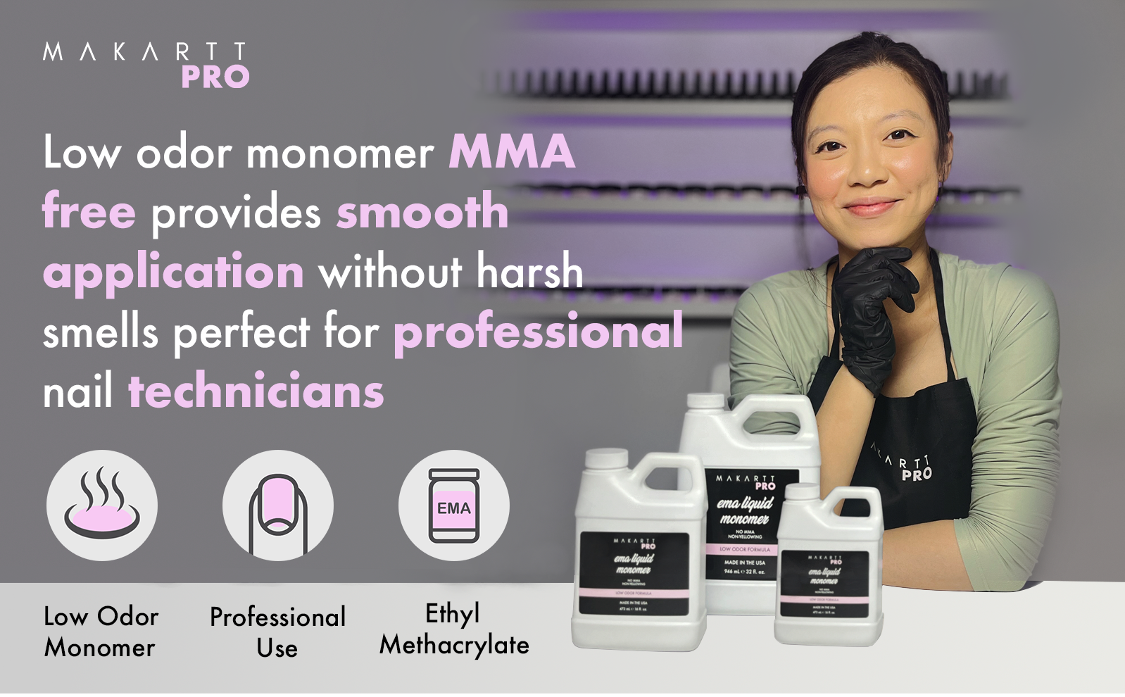 Low Odor EMA Liquid Monomer