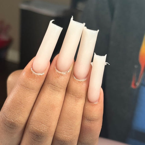 Nail Prep & Acrylic Application ft. Trinity