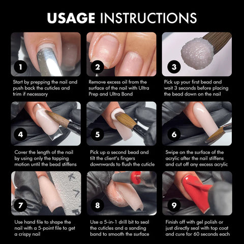 Acrylic Starter Bundle + 8oz Monomer