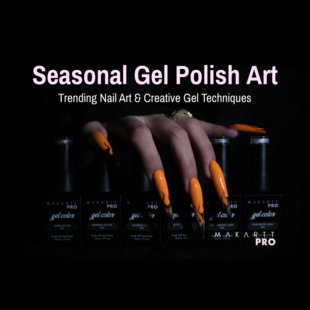 Seasonal Gel Polish Art ft. Zahria