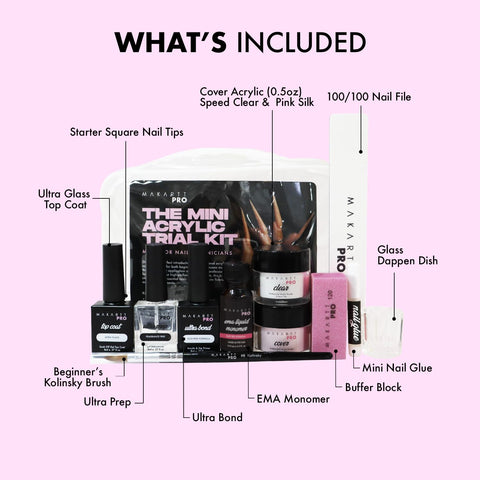 12pcs Mini Acrylic Trial Kit