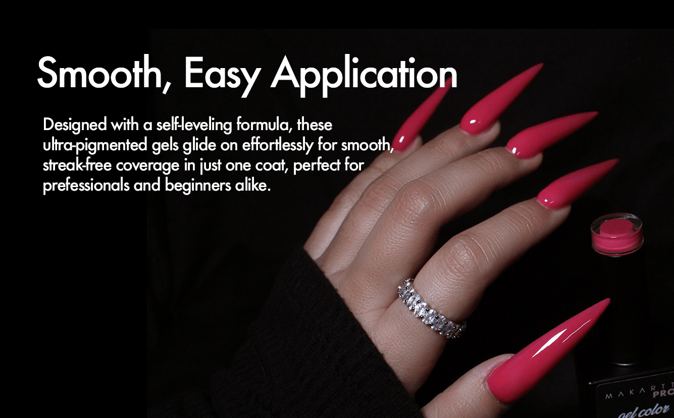 6 Color Gel Polish Set
