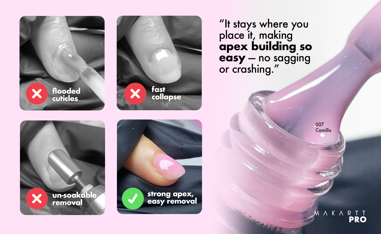 Builder Nail Gel Cover Collection