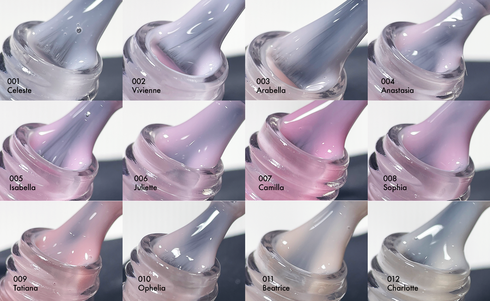 Builder Nail Gel Cover Collection