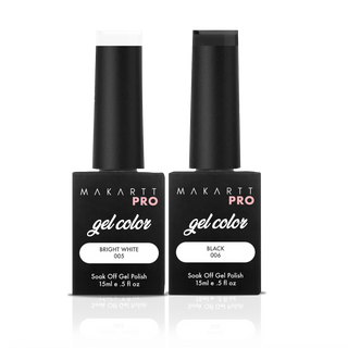 Black & White Gel Polish Set — Default Title
