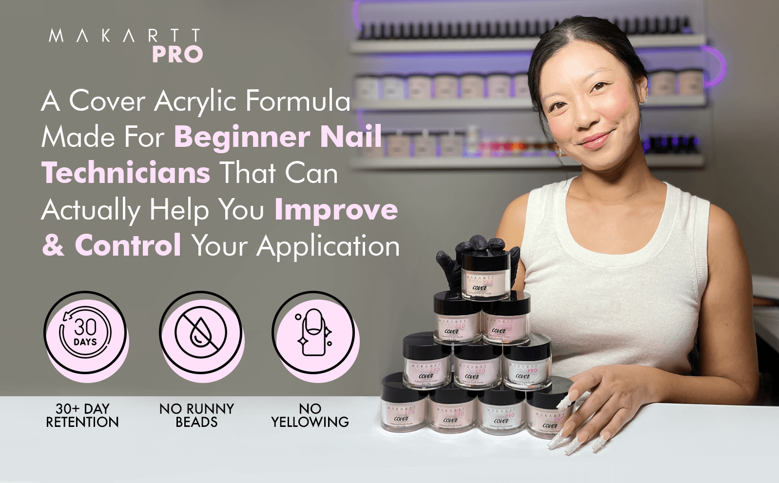 Cover Acrylic Powder (16oz)