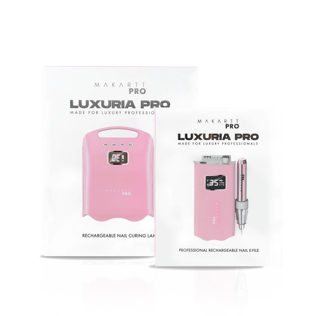 LuxuriaPro Drill & Lamp Bundle — Pink