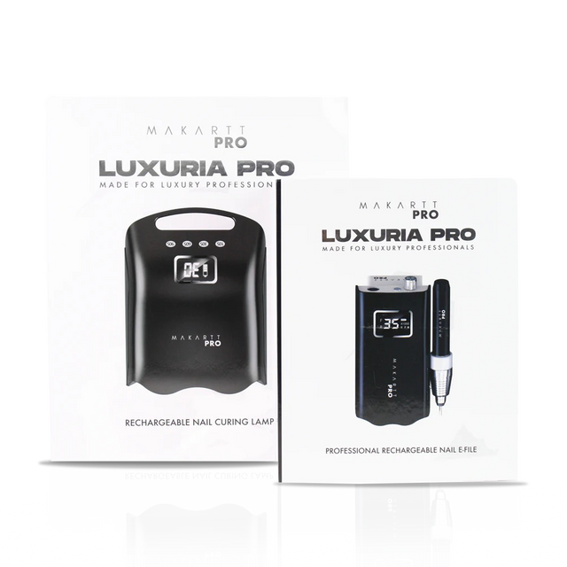 LuxuriaPro Drill & Lamp Bundle — Black