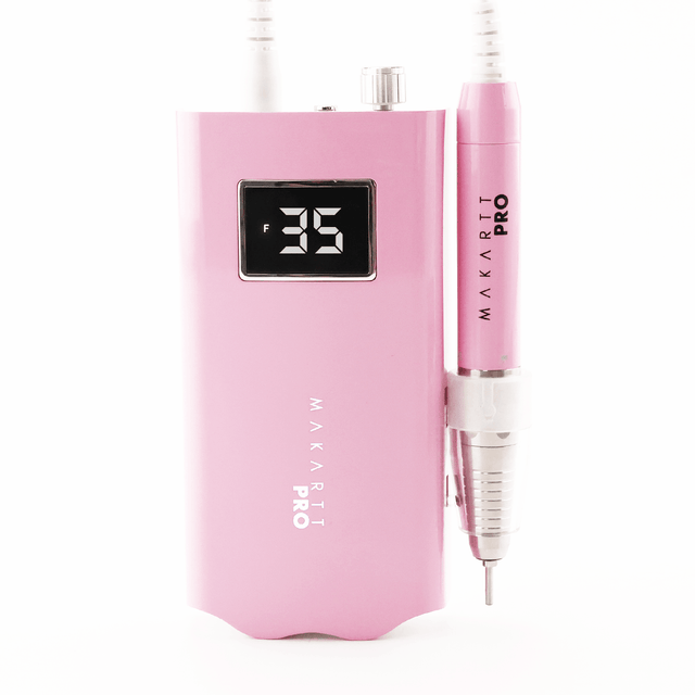 LuxuriaPro 35000 RPM Rechargeable Professional E-File — Pink