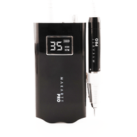 LuxuriaPro 35000 RPM Rechargeable Professional E-File — Black