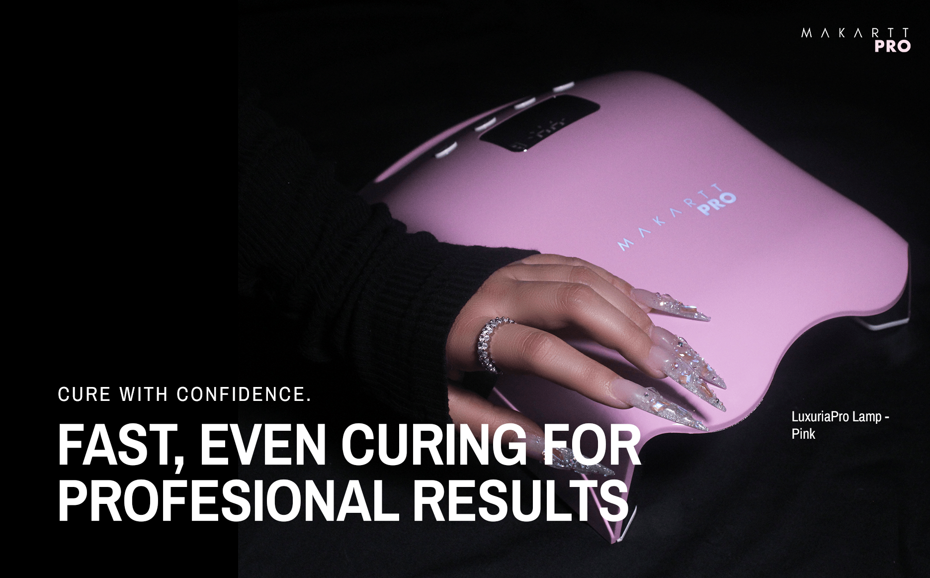 LuxuriaPro 98W Rechargeable Professional Curing Lamp