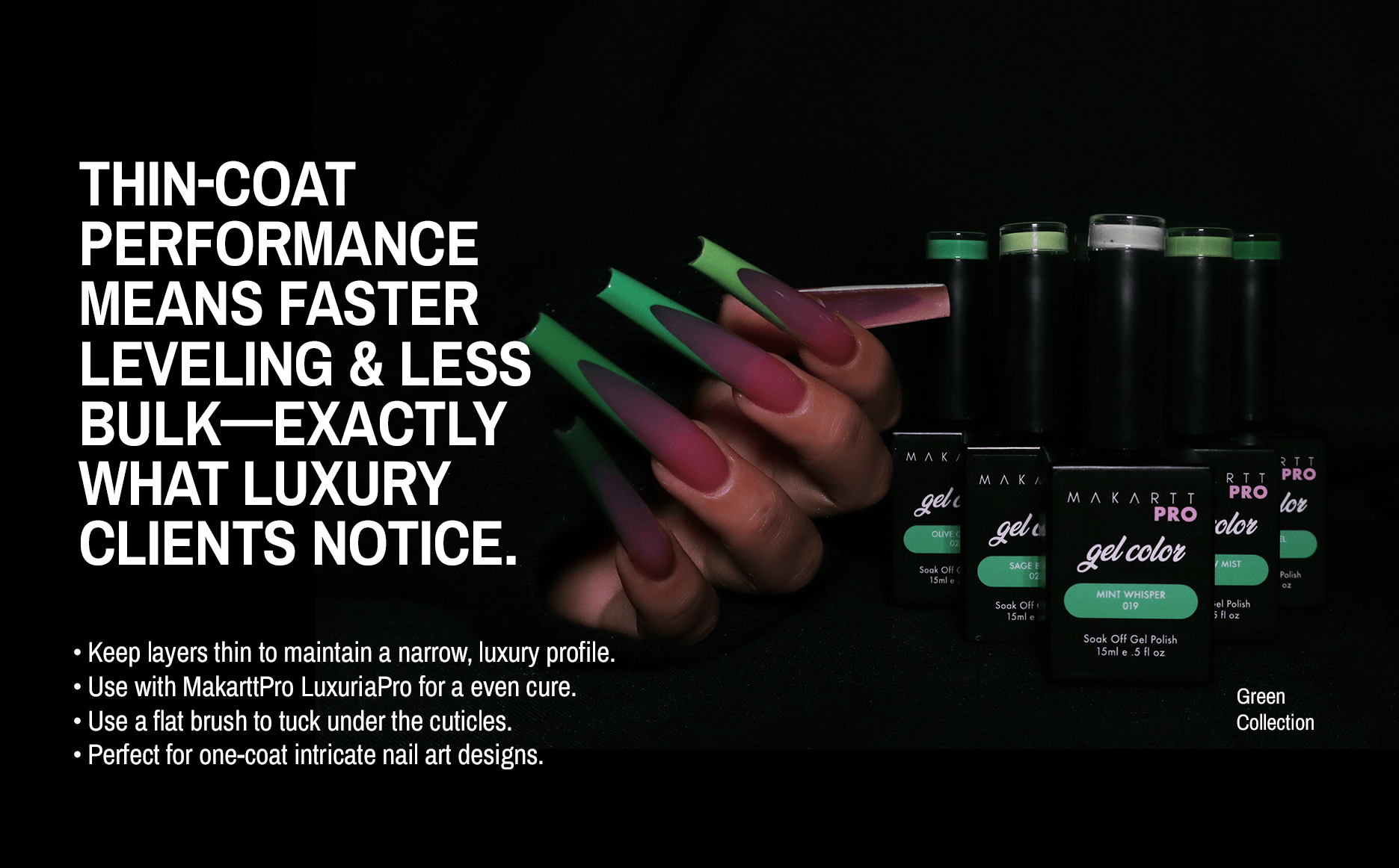 6 Color Gel Polish Set