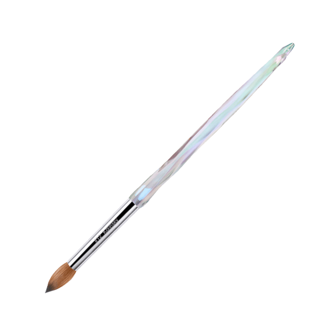 Premium 100% Kolinsky Brush — #12