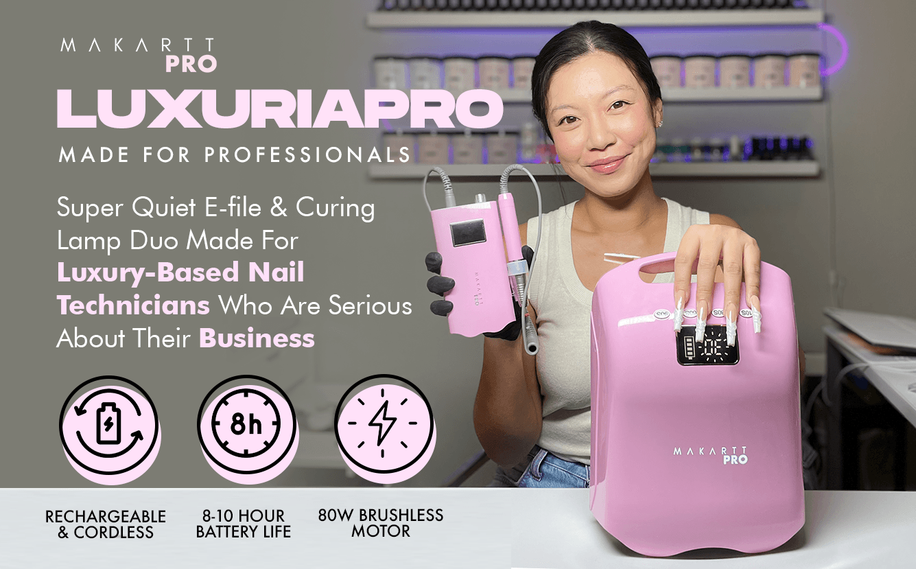 LuxuriaPro 98W Rechargeable Professional Curing Lamp