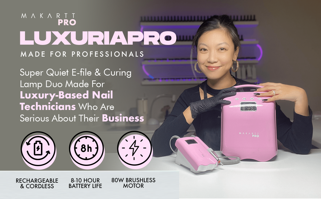 LuxuriaPro 35000 RPM Rechargeable Professional E-File