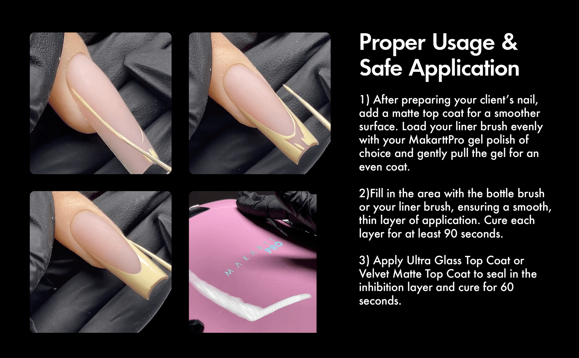6 Color Gel Polish Set