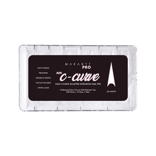 Non C Curve Half Cover Nail Tips (360pcs)