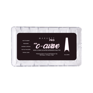 Non C Curve Half Cover Nail Tips (360pcs)