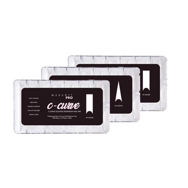 C-Curve Nail Tips Bundle — Default Title