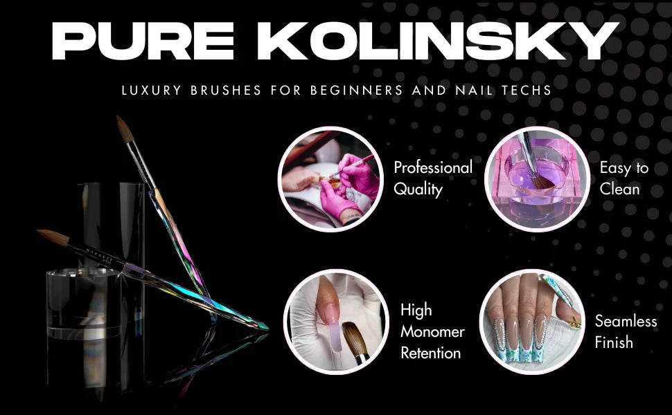 Kolinsky + Brush Cleaner Bundle