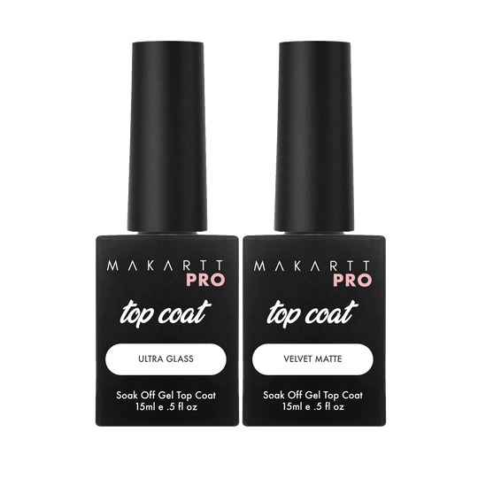 Top & Base Coat Set Glossy & Matte Top Coat