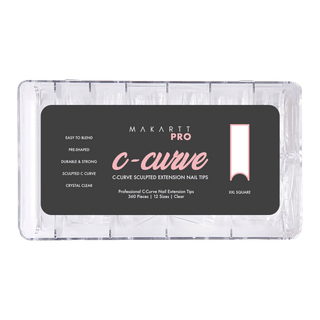 C-Curve Half Cover Nail Tips (360pcs)