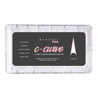 C-Curve Half Cover Nail Tips (360pcs)